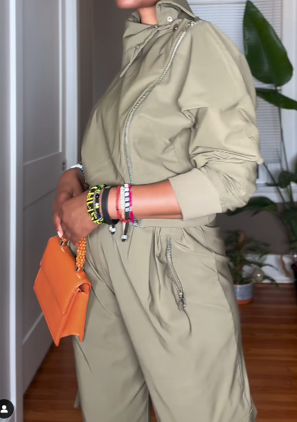 The Fab Cargo Olive Outfit