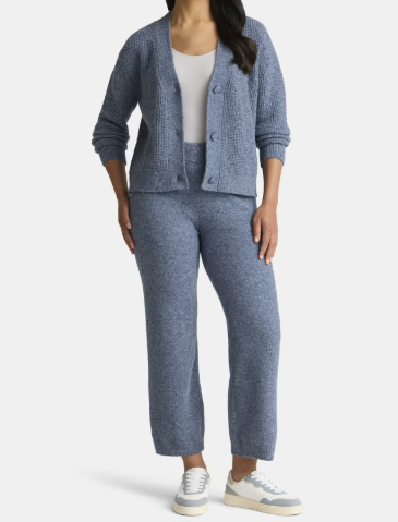 Cotton button suit
