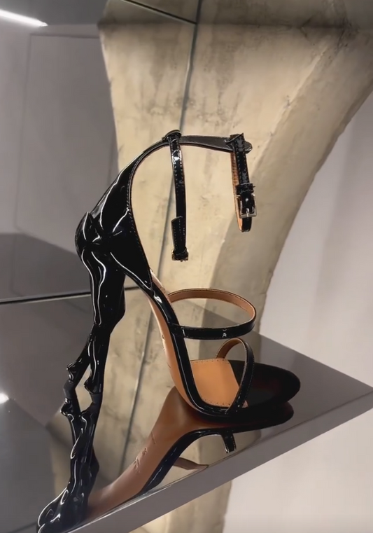 Sexy black high heels