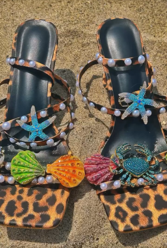 Shell crab high heels