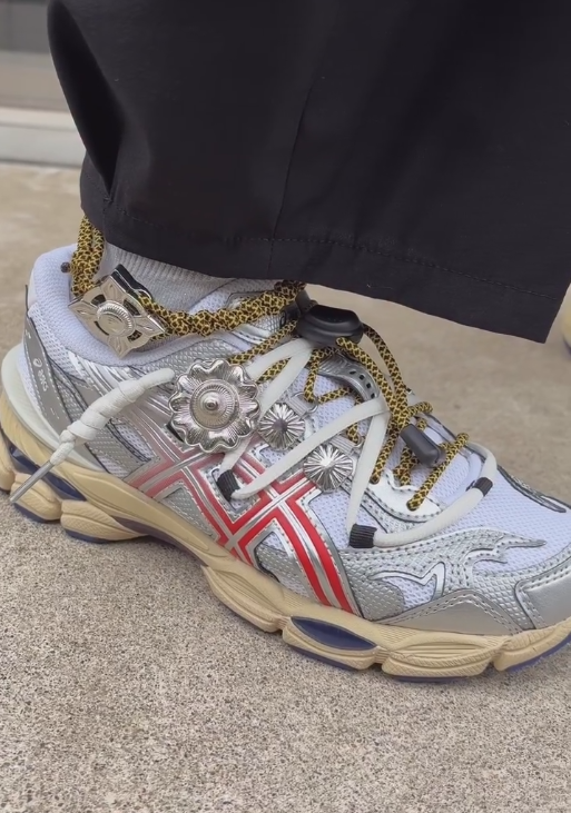 Off-white breathable sports casual shoes